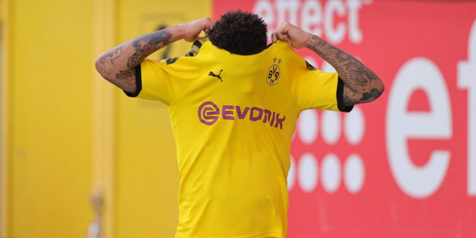 Dortmund duo Jadon Sancho and...