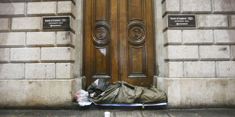 The Homeless People Sleeping I...