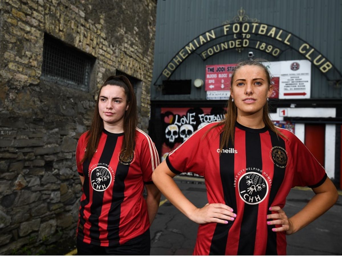 Bohemians FC launch women's jersey to help tackle homelessness | Newstalk