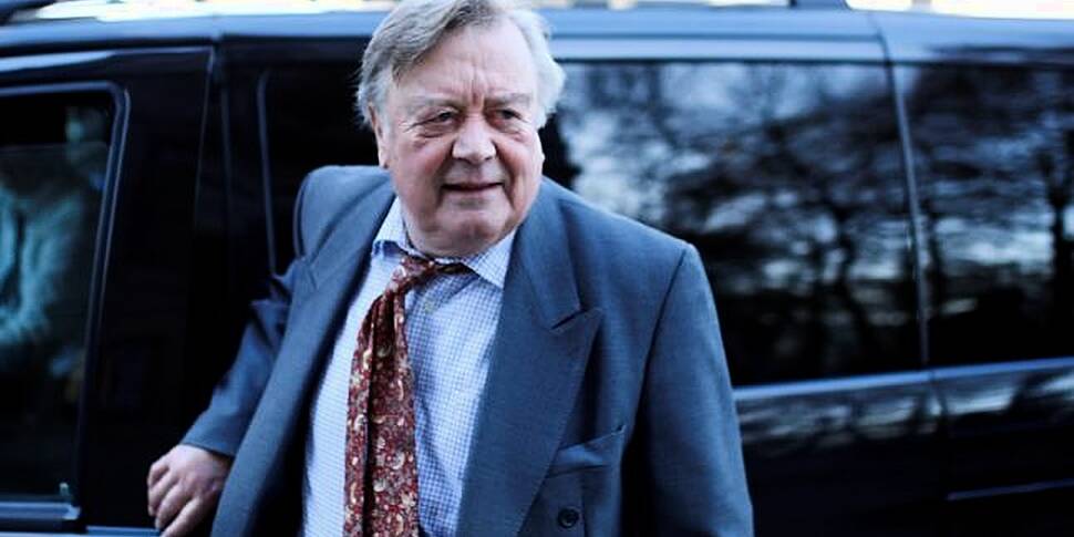 Lord Ken Clarke reacts to Bori...