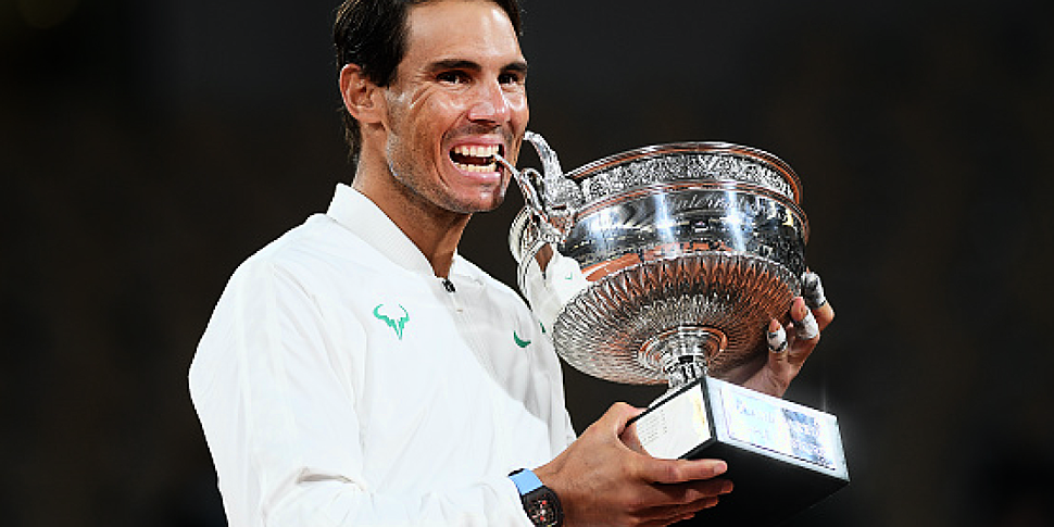 Rafael Nadal wins the French O...