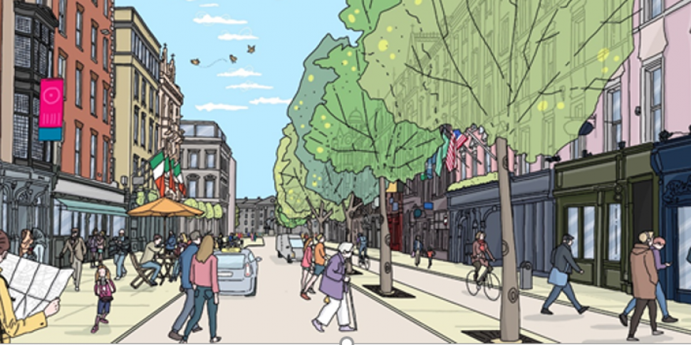 New plans to pedestrianise Dub...