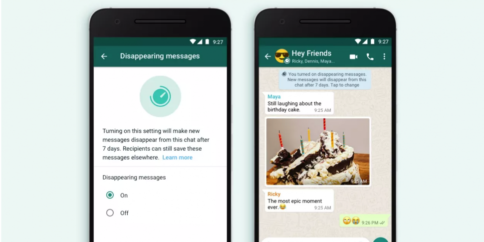 WhatsApp to roll out disappear...