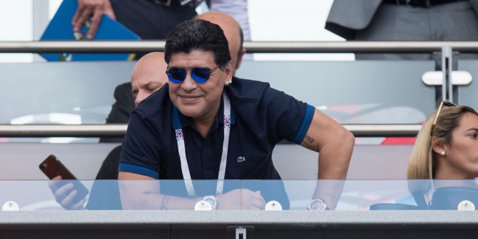Footballer Diego Maradona dies...