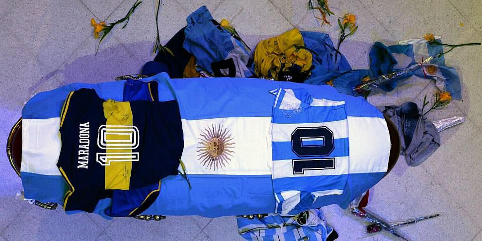 Diego Maradona is laid to rest...