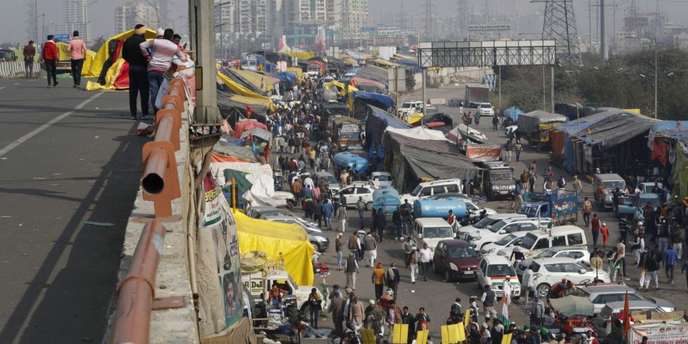 Protests in India shuts down t...