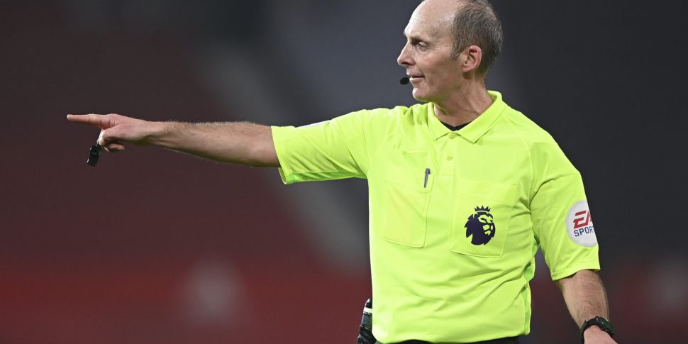 Mike Dean to take weekend off...