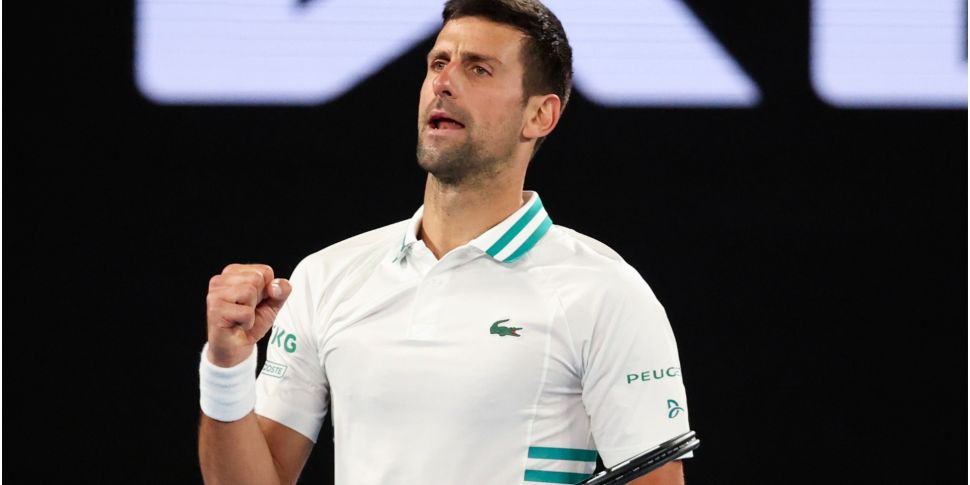 Djokovic battles through pain...