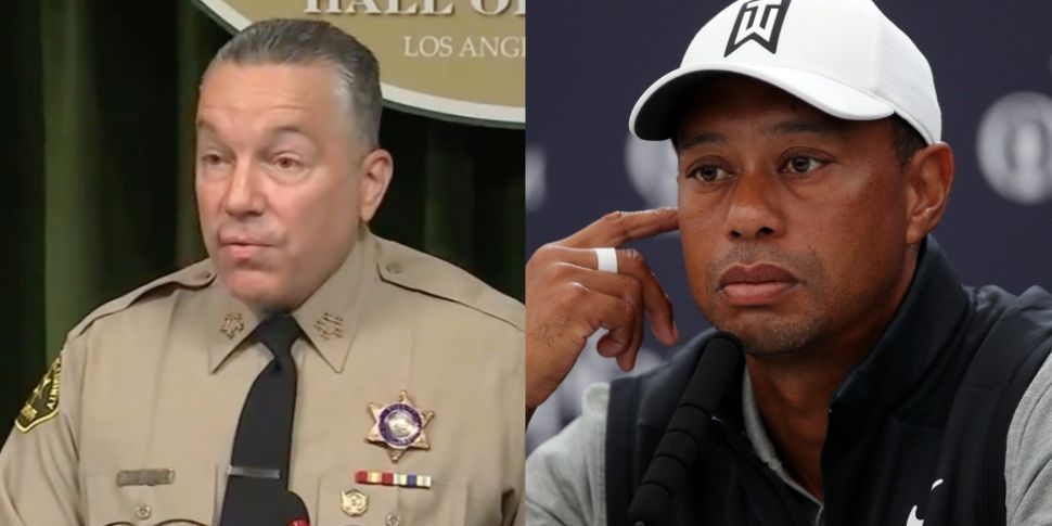 Tiger Woods reacts to police r...