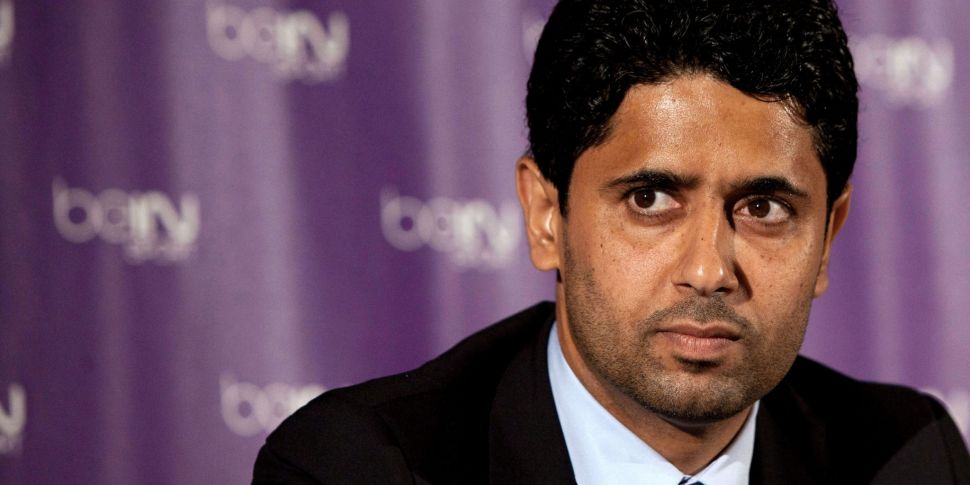 PSG chairman Nasser Al-Khelaif...