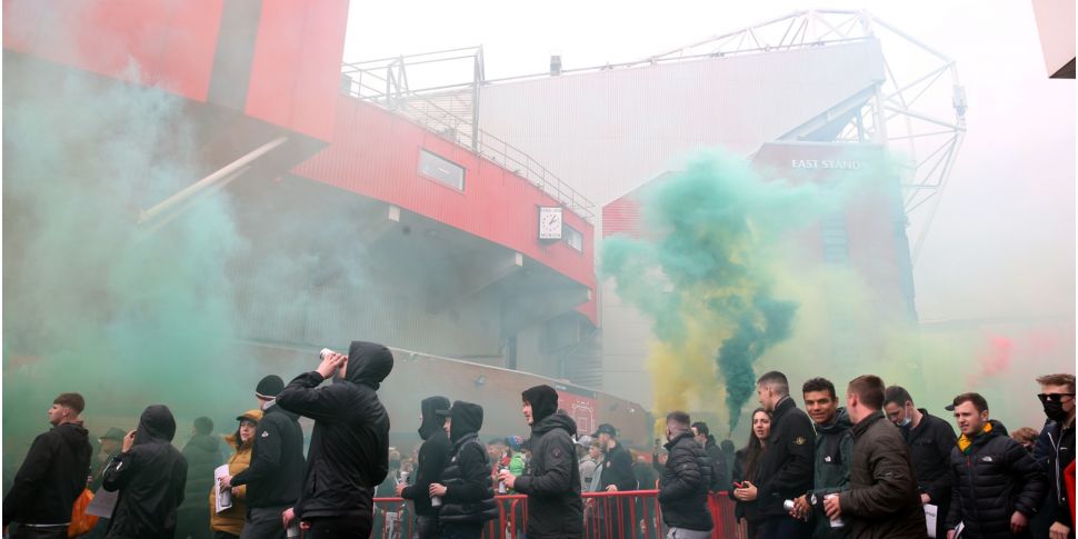 WATCH: Fans storm Old Trafford...