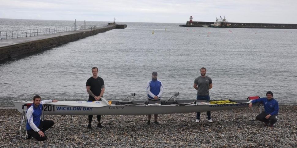 Five Irish men planning to row...