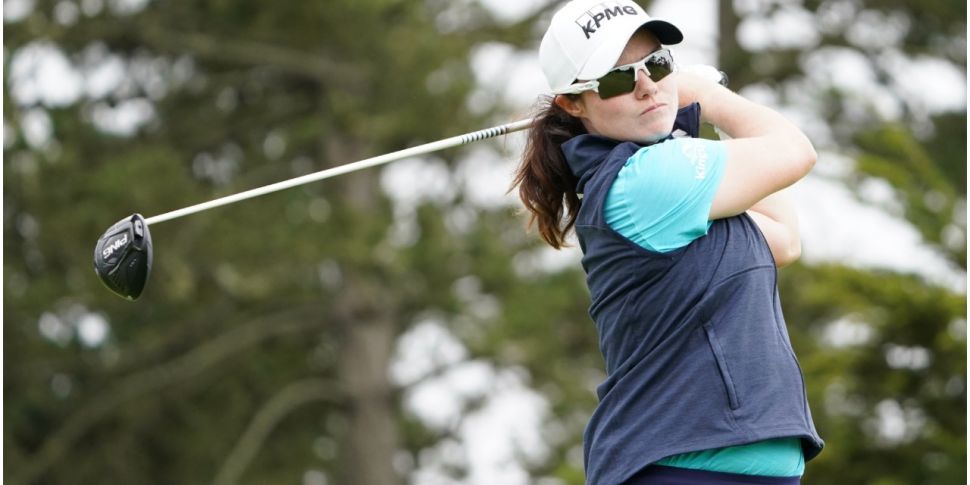 Leona Maguire leads as she cha...