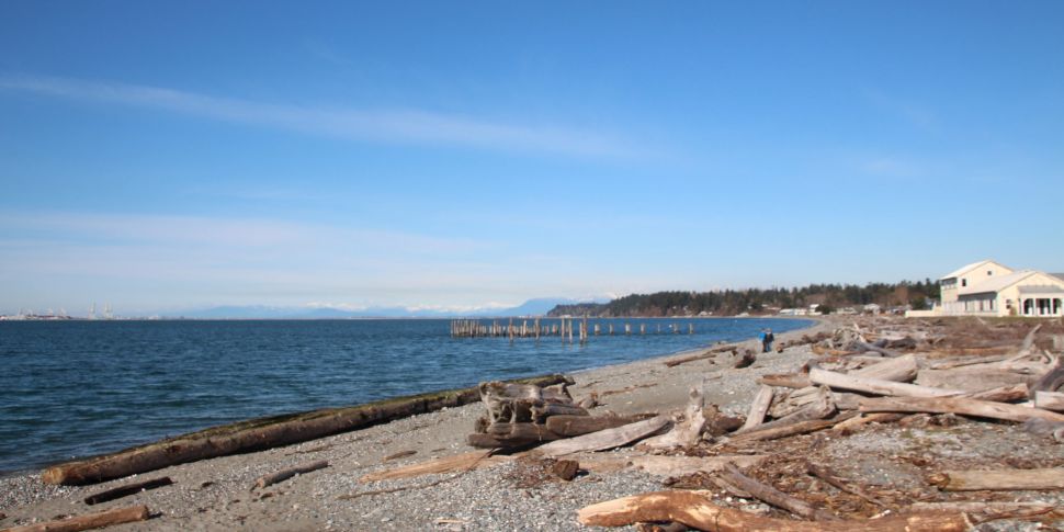 Point Roberts: The town cut of...