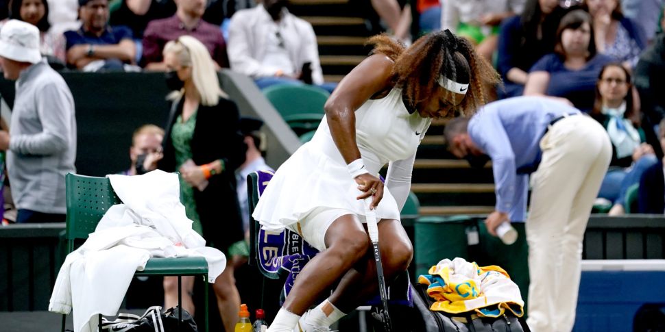 Serena retires hurt at Wimbled...