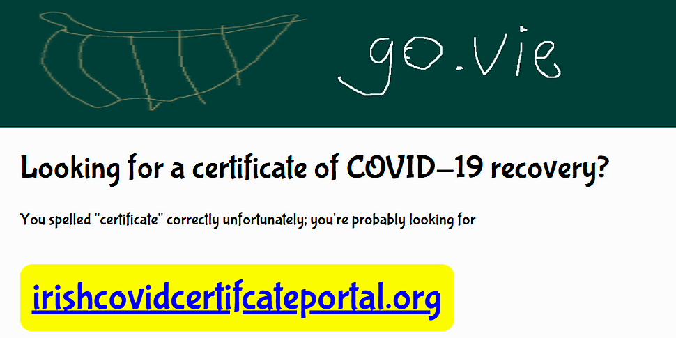 Government's new COVID cert we...