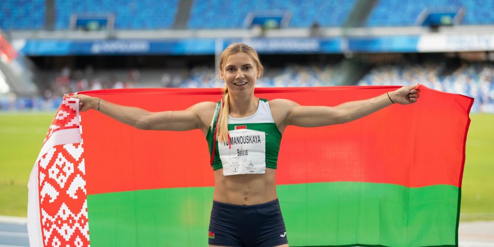 Belarusian athlete 'safe and s...