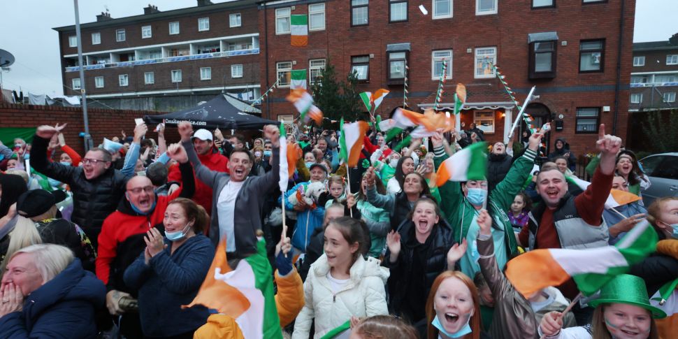 WATCH: Celebrations in Dublin...