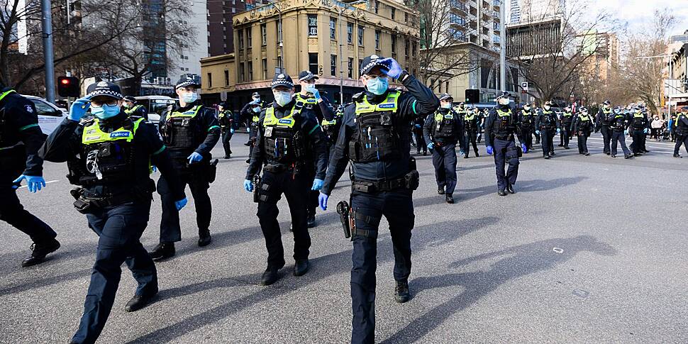 Over 200 people arrested after...