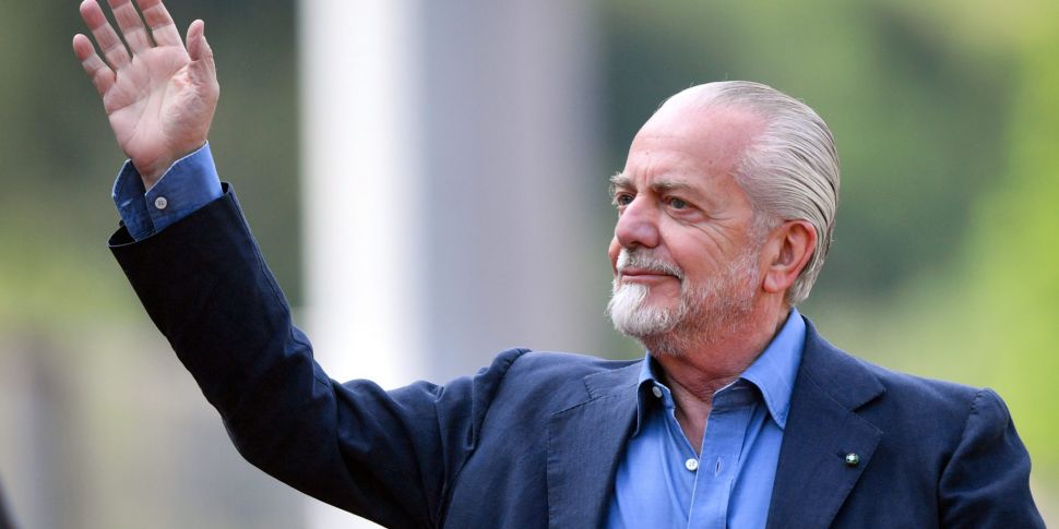 Napoli president De Laurentiis...