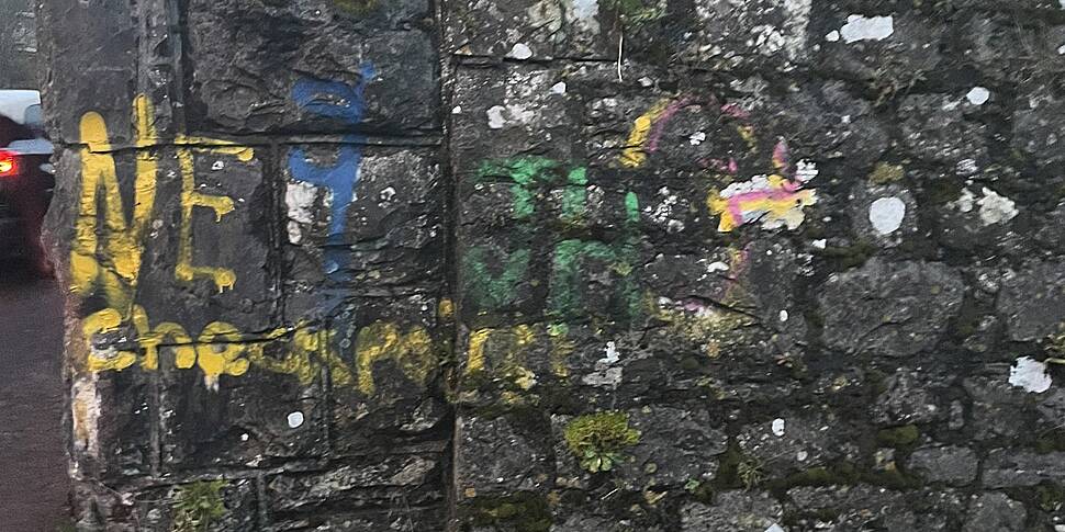 ''Someone vandalised it with t...