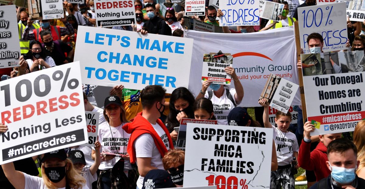 Mica crisis: Thousands of families to protest in Dublin today thumbnail