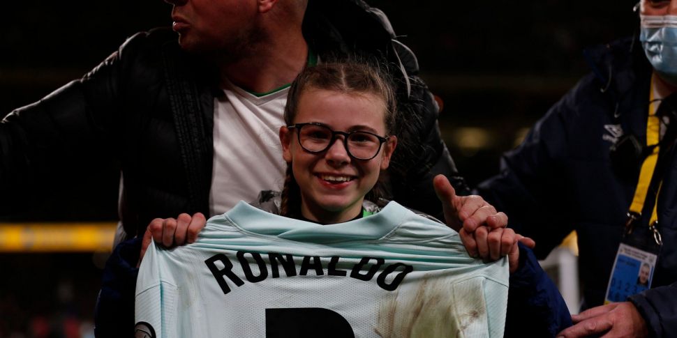 Dublin girl who got Ronaldo je...