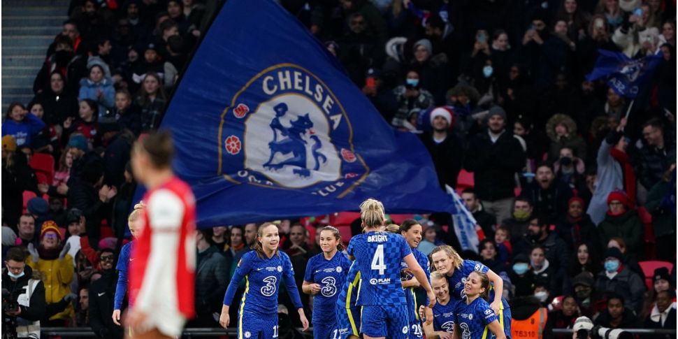 Chelsea complete domestic treb...
