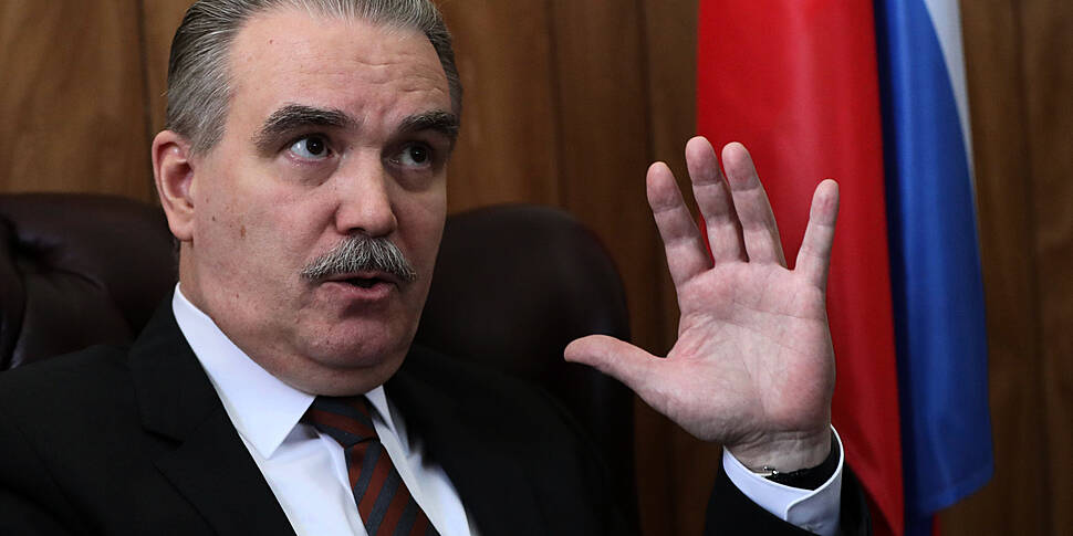 Russian ambassador complains a...