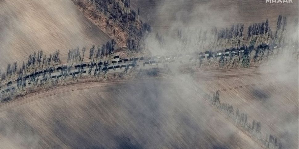 Satellite images show Russian...