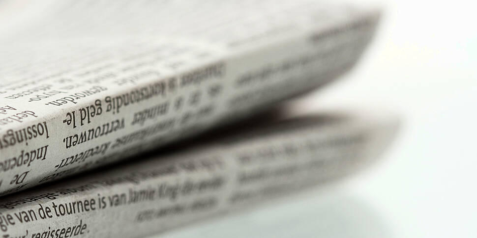 Some business stories featured...