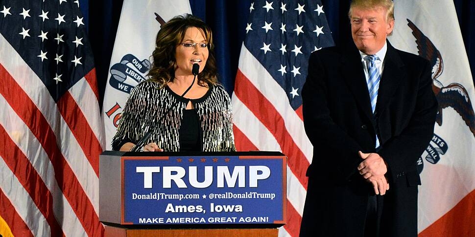 Trump endorses Sarah Palin's p...