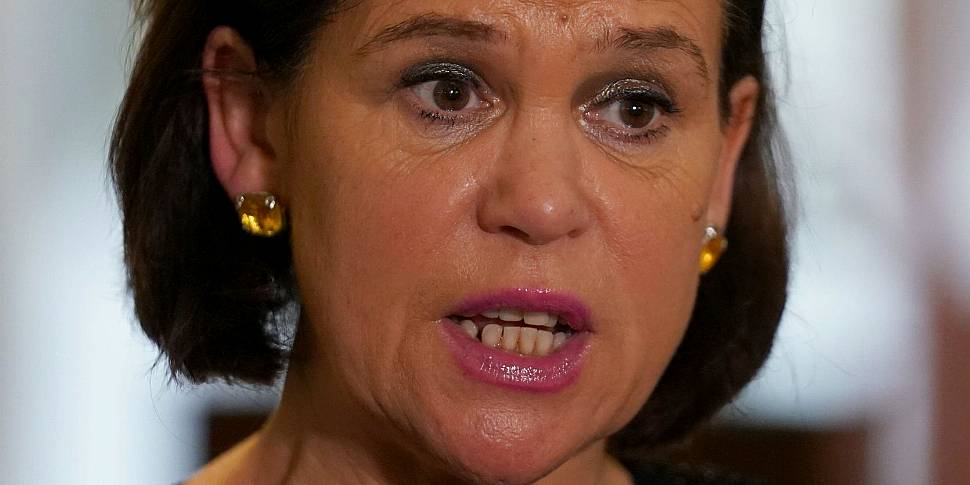 SF leader Mary Lou McDonald on...