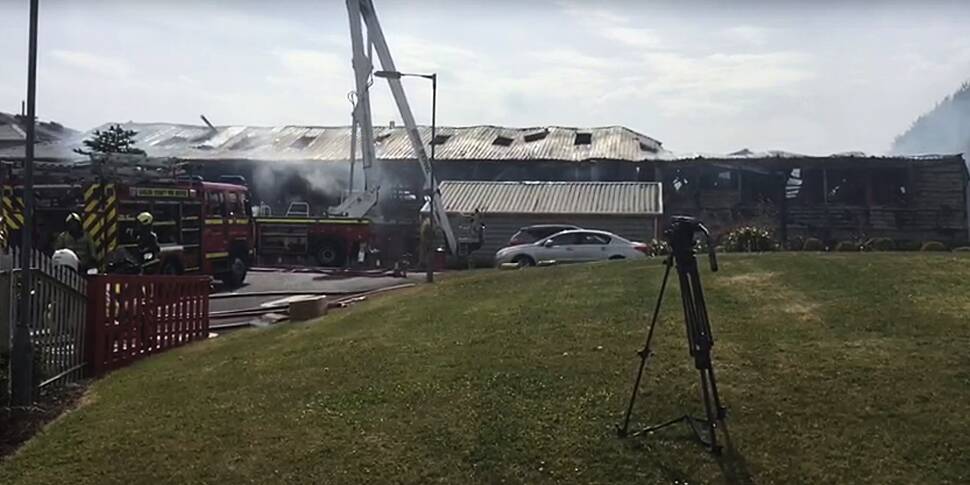 Fire breaks out at Oglesby and...