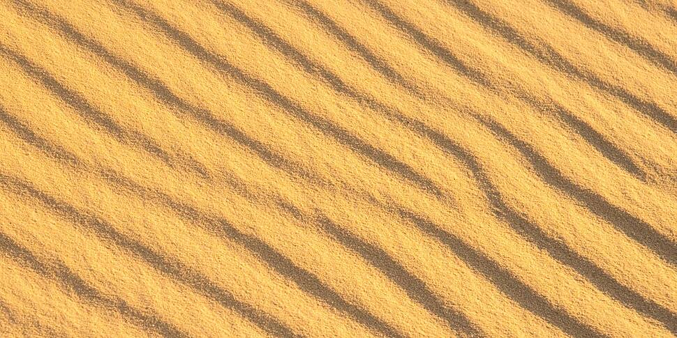 Green Scene: Sand clouds in sp...