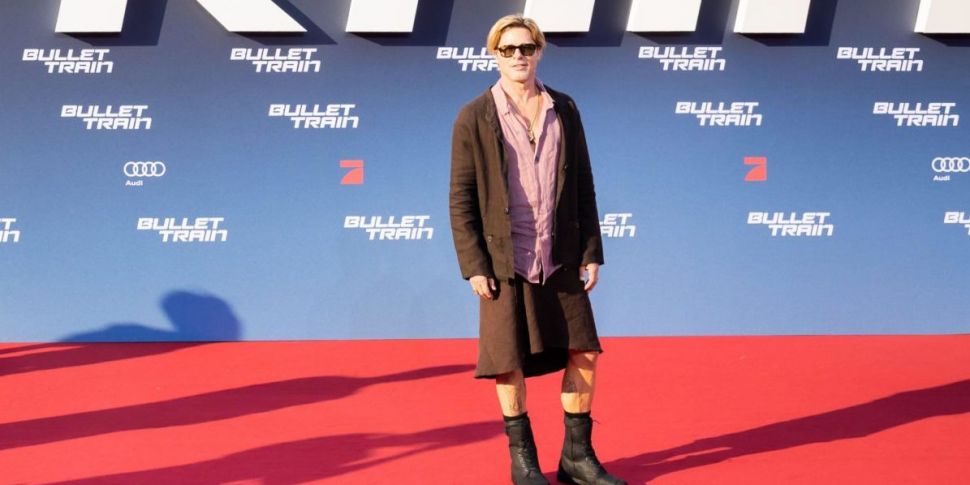 Brad Pitt's skirt-suit is 'the...