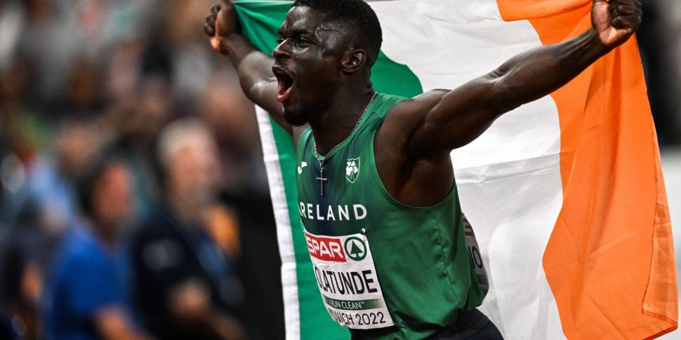 Ireland's fastest man Israel O...