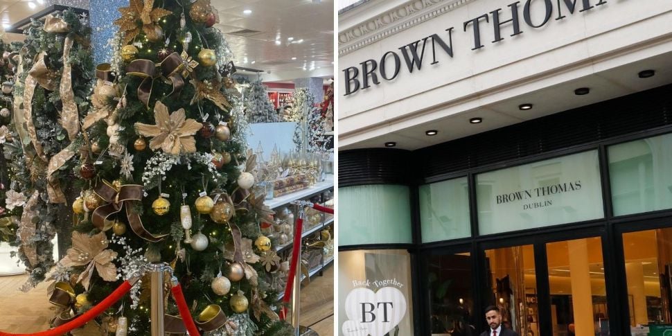 Brown Thomas is officially opening its Christmas store