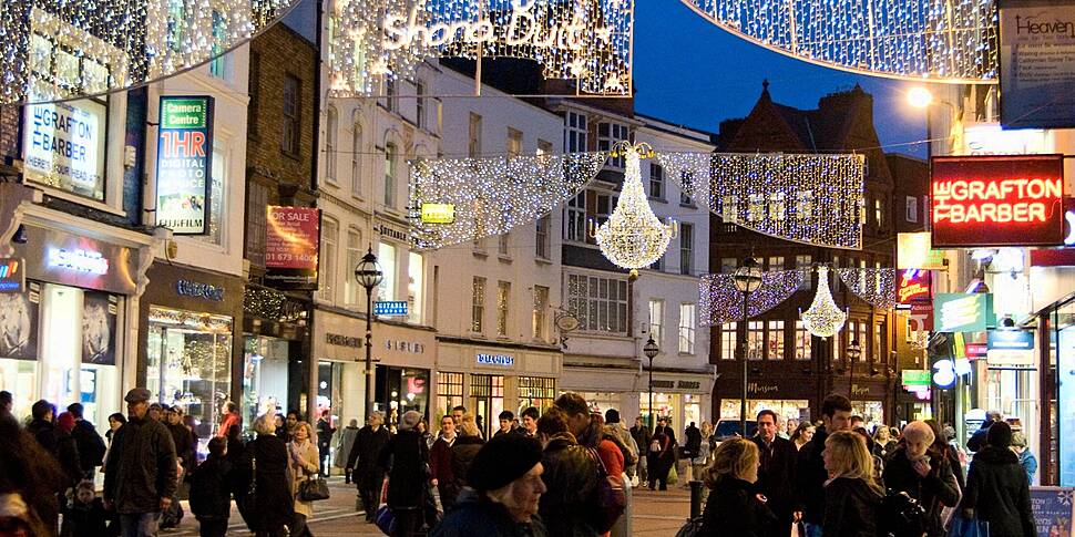 Christmas spending set to drop...