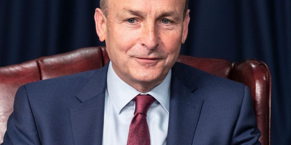 An Taoiseach Micheál Martin as...