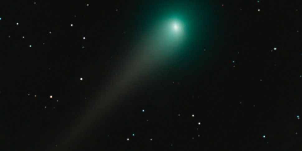 Rare green comet will be visib...