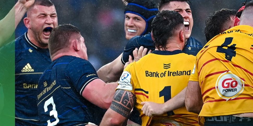 Leinster are through to the He...