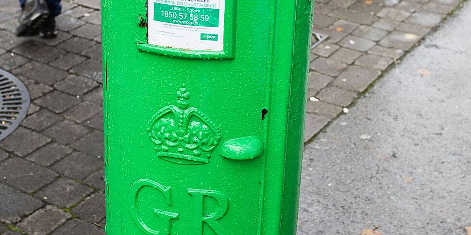 A British Empire post box in R...