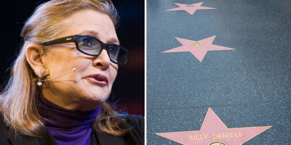 Carrie Fisher gets posthumous...