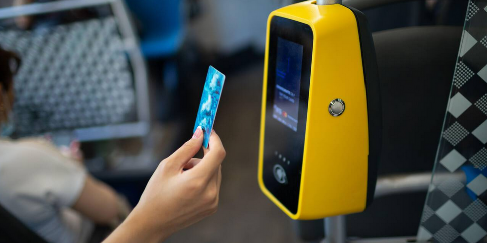 Contactless payments on buses...