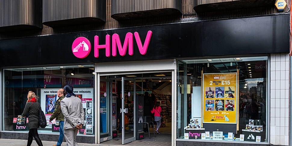 HMV to open first Dublin store...