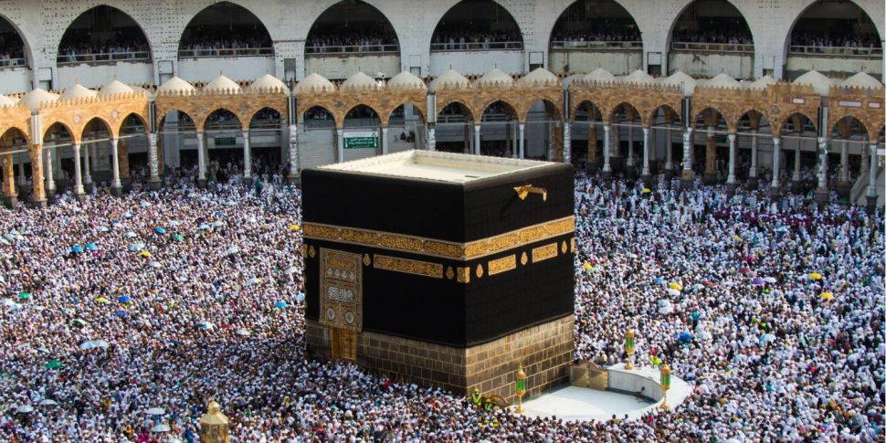 Pilgrimage of Hajj in Mecca: '...