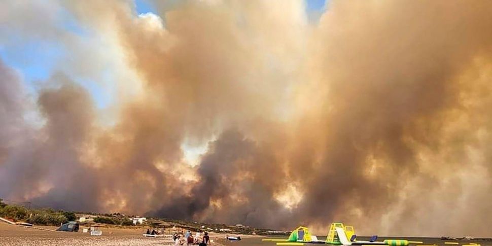 Wildfires in Greece ‘literally...