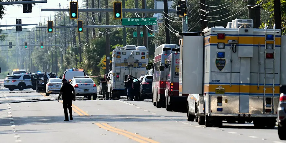 Three dead in 'racially motiva...