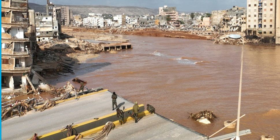 Major flooding in Libya